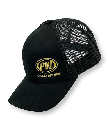 Gold Series Signature Black Snap Back Hat